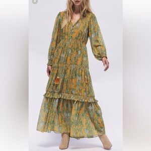 Hermoza Elizabeth maxi dress. Sold out. Size m NWT 270 retail